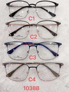 Metal frames for glasses 1038B