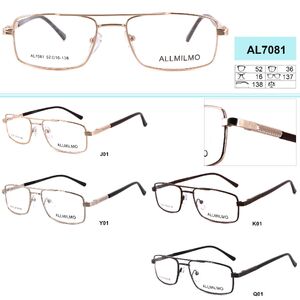 Mens cheap metal frames for glasses Allmilmo AL7081