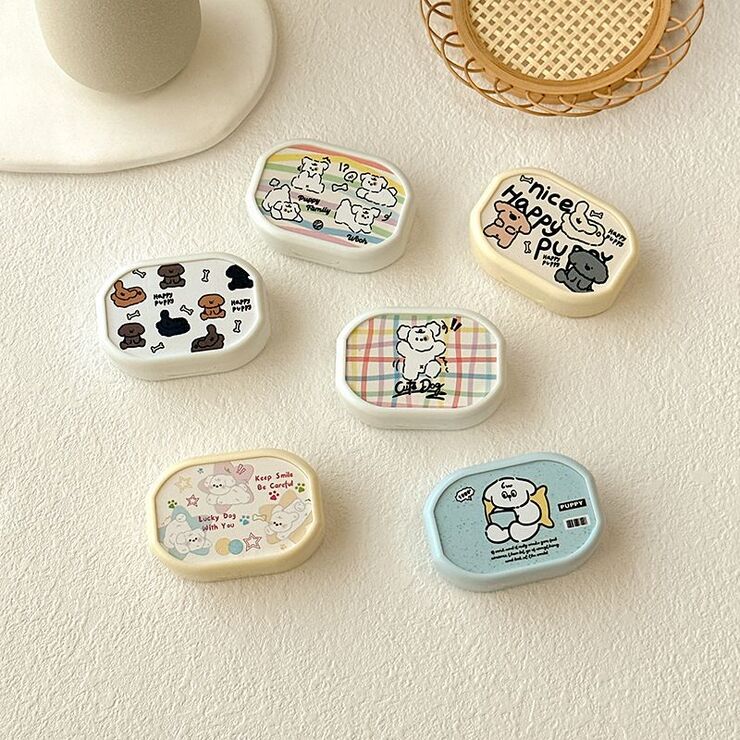 Mini soft contact lens kit TZ012骨头狗/6