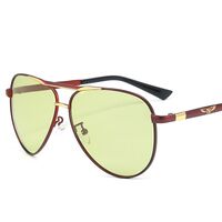 Очки металлические фотохромные с защитой от синего света 2870-GT