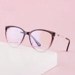 TR90 plastic frame or glasses with blue light protection, with spring hinges FA87121