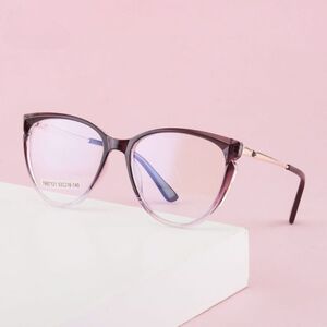 TR90 plastic frame or glasses with blue light protection, with spring hinges FA87121