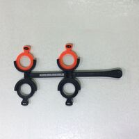 Flipper for ophthalmology body, white / black (without lenses)