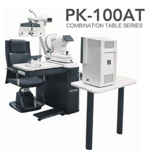 Ophthalmologist workstation, combined table + chair PK-100AT, tabletop 1060*450 mm