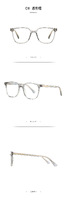 Plastic frames for glasses TR90+CA material (flex hinges) FOCUS FCS2081