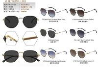 Polarized metal sunglasses Leke L31912