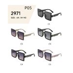 Polarized metal + TR90 sunglasses P05KY 2971