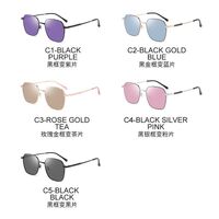 Photochromic glasses with blue light and UV protection 9684-GT