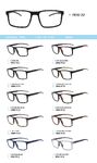 TR90 plastic eyeglasses frame for men FE10-22
