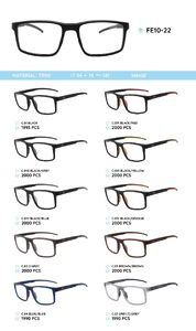 TR90 plastic eyeglasses frame for men FE10-22