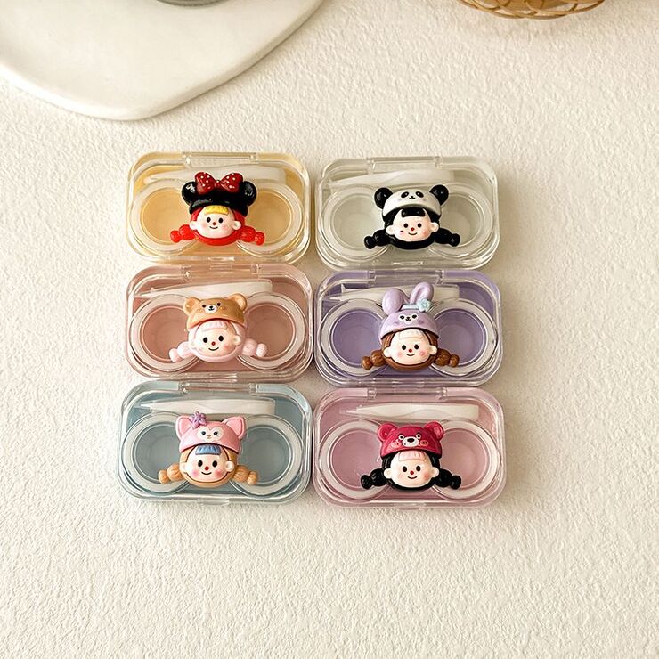 Мини-набор для мягких контактных линз W806-34卡通帽头