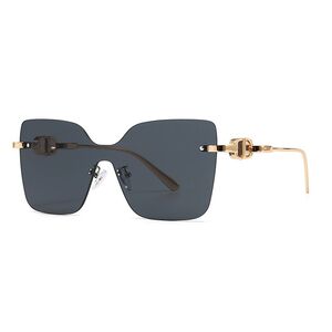 Metal rimless sunglasses Elit LH170-EL