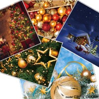 Cleaning MIX cloth for glasses with a print, microfiber material, individually wrapped C31 НГ Сказка, 17.5*14.5 cm