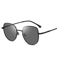 Очки металлические фотохромные с защитой от синего света 9672-GT