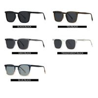 Plastic round polarized sunglasses Elit 10040-EL