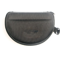 Black waterproof compression adult single-layer ski goggles case Case-0156