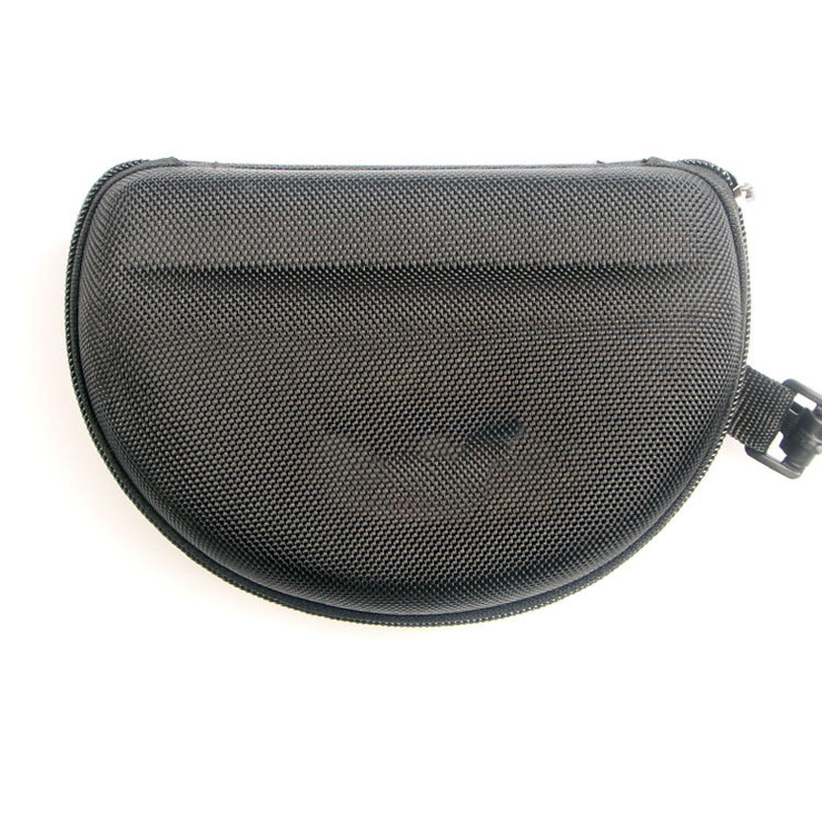 Black waterproof compression adult single-layer ski goggles case Case-0156
