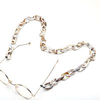 Acrylic non-slip eyeglasses chain GB057