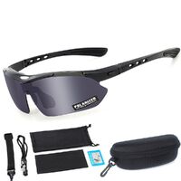 Очки защитные противоударные тактические поляризационные фотохромные, набор из 3-х линз, 0923-1-DX