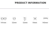 Очки пластиковые TR90 с защитой от синего света Blue Block FENQI F2857