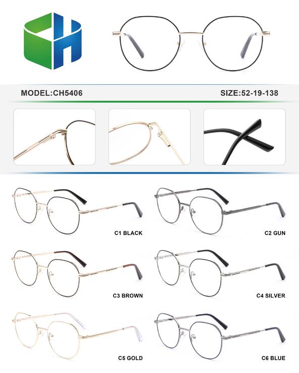 Metal frame with spring hinges CH5406-DA