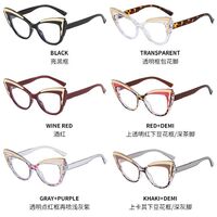 Plastic glasses with blue light protection for women 87290-22115-89229-PN