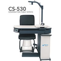 Ophthalmologist workstation, combined table + chair CS-530, tabletop 980*490 mm