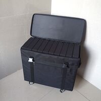 Mobile box (suitcase, trunk, organizer, display case) on wheels for frames and glasses for 120 slots JS-C221224