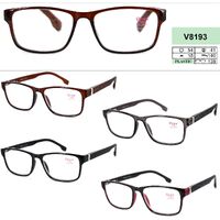 Ready-made plastic frame glasses for women Vizzini V8193, diopters from -4.00 to +4.00