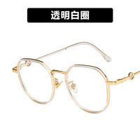 Combined (metal + plastic) nylor glasses with blue light protection for women 0672-PN