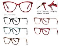 Plastic TR90 frame for glasses with UV protection More LS211