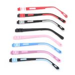 Заушник (дужка) TR90 + силикон, детский, длина 125 мм, ширина 8.5 мм (цена за пару)