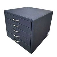 Floor office box - display case for frames and glasses, textile coating, for 60 slots JS-C190813