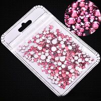 Набор страз с плоским дном для украшения оправ и очков, 39 цветов, PD0006