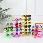 Подставка для очков настольная - витрина для детского уголка оптики на 3/4/5/6 мест JS-C230312