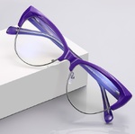 Plastic TR90 frames for glasses with Blue Ray Cut protection and flex hinges FOCUS FCS2179