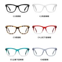 Plastic TR90 frame for glasses with UV protection and spring hinges More LS018