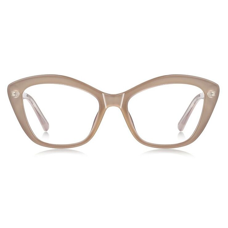 Plastic women's TR90 frame for glasses with UV and Blue Ray Cut protection More LS048