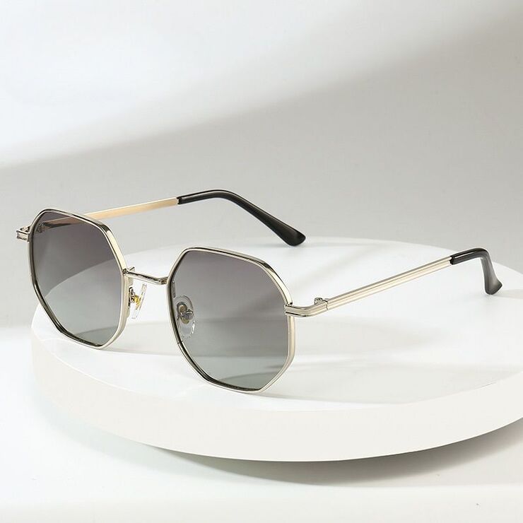 Polarized metal sunglasses with UV400 protection 2966-GT