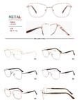 Metal frames for glasses with spring hinges Big City LF1607
