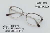 Metal + TR90 plastic ultrathin women's frames with spring hinges Wilibolo TR3079