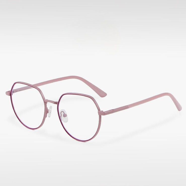 Metal frame MAMO with Blue Ray Cut protection lenses and flex F97010
