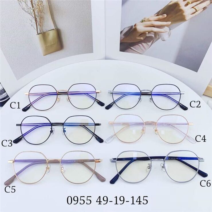 Metal frame with Blue Block coating SANTA 0955