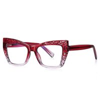 Plastic TR90 frames for glasses with Blue Ray Cut protection and flex hinges FOCUS FCS2184