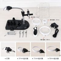 Tabletop multifunctional magnifying glass 