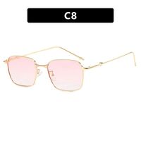 Очки металлические женские с защитой от синего света 9526-PN