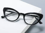 Plastic frames for glasses TR90+CA material (flex hinges) FOCUS FCS2012