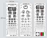 Visual acuity chart