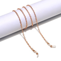 Glasses chain with hollow leaves GL1239