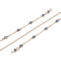 Glasses chain with leaves GL1241